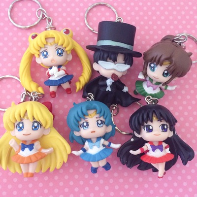 Sailor moon keychain/dust plug
